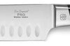 Couteau Santoku LOU LAGUIOLE Pro alvéolé 18cm pleine soie
