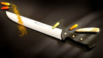 Couteau de boucher 32 Dumas Affil inox 28cm manche 3 rivets