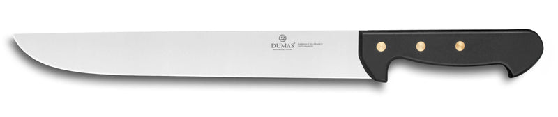 Couteau de boucher 32 Dumas Affil inox 28cm manche 3 rivets