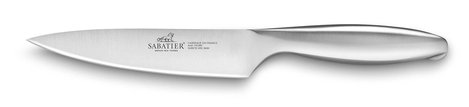 Couteau de chef Sabatier Fuso Nitro+ lame Sandvik 15cm tout inox