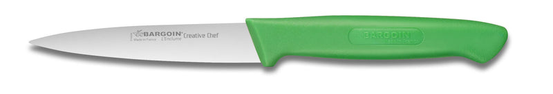 Couteau d'office Bargoin Creative Chef 8cm manche surmoulé vert