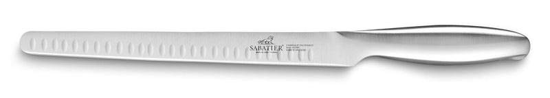 Couteau à jambon Sabatier Fuso Nitro+ lame alvéolée Sandvik 30cm tout inox