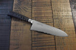 Couteau de chef japonais Tamahagane Tsubame lame martelée 15cm acier VG5