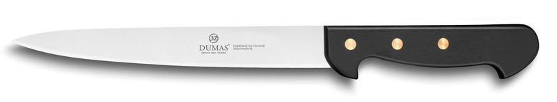 Couteau à dénerver 32 Dumas Affil inox 20cm manche 3 rivets lame souple