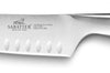 Couteau santoku Sabatier Fuso Nitro+ lame alvéolée Sandvik 18cm tout inox