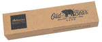Couteau artisanal Old Bear S lame inox 7cm manche olivier avec virole