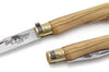 Couteau artisanal Old Bear S lame inox 7cm manche olivier avec virole