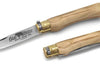 Couteau artisanal Old Bear XL lame inox 10cm manche olivier avec virole