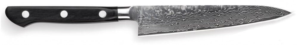 Couteau d'office long japonais Tojiro Damascus Pro 13,5cm acier SGPS haut de gamme