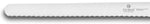 Couteau à pâté en croûte 32 Dumas Affil inox 27cm microdenté manche 3 rivets
