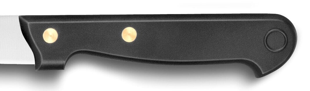 Couteau à saumon/jambon lame souple alvéolée 32 Dumas Affil 30cm manche 2 rivets