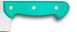 Couteau à fromage 2 manches rivetés 32 Dumas Affil vert 35cm