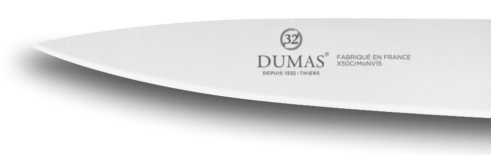 Couteau à saigner 32 Dumas Affil inox 13cm manche 3 rivets