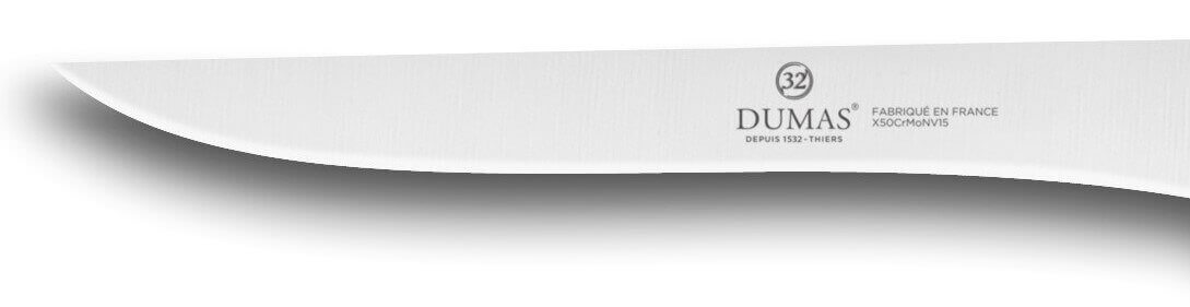 Couteau à désosser 32 Dumas Affil inox 15cm manche 3 rivets