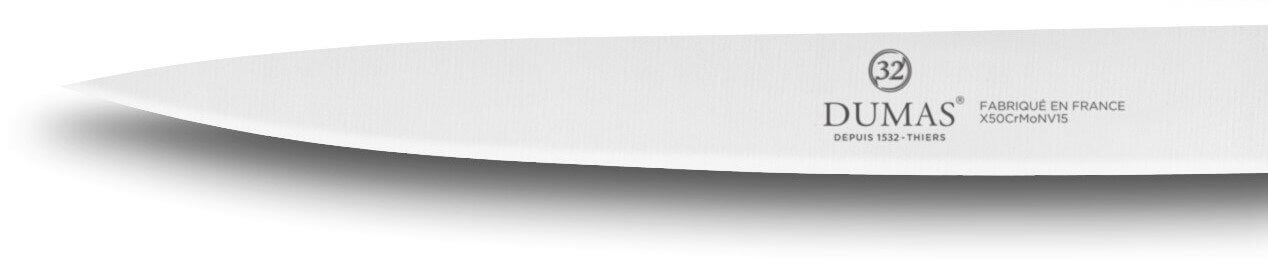 Couteau filet de sole 32 Dumas Affil inox 18cm manche 3 rivets