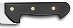 Couteau à poisson denté 32 Dumas Affil inox 35cm manche 3 rivets