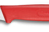 Couteau bec d'oiseau Bargoin Creative Chef 6cm manche surmoulé rouge