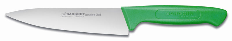 Couteau de chef Bargoin Creative Chef 15cm manche surmoulé vert