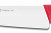 Couteau de chef Bargoin Creative Chef 20cm manche surmoulé rouge