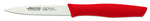 Set 3 couteaux à légumes Arcos Nova lames acier NITRUM manche rouge