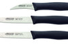 Set 3 couteaux à légumes Arcos Nova lames acier NITRUM manche noir