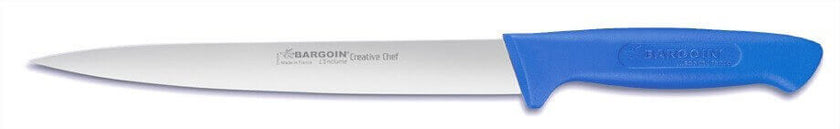 Couteau filet de sole Bargoin Creative Chef 17 cm manche surmoulé bleu