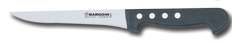 Couteau à désosser lame droite 17cm Classic 4 rivets Bargoin