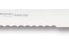 Couteau à pain Bargoin Creative Chef 23cm manche surmoulé noir