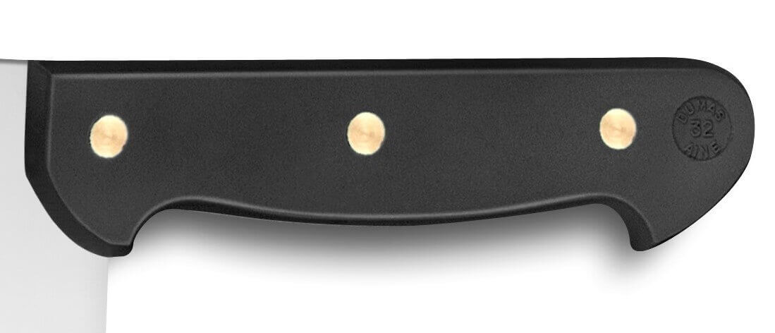 Feuille de boucher "suisse" 22cm 32 Dumas 800g manche 3 rivets