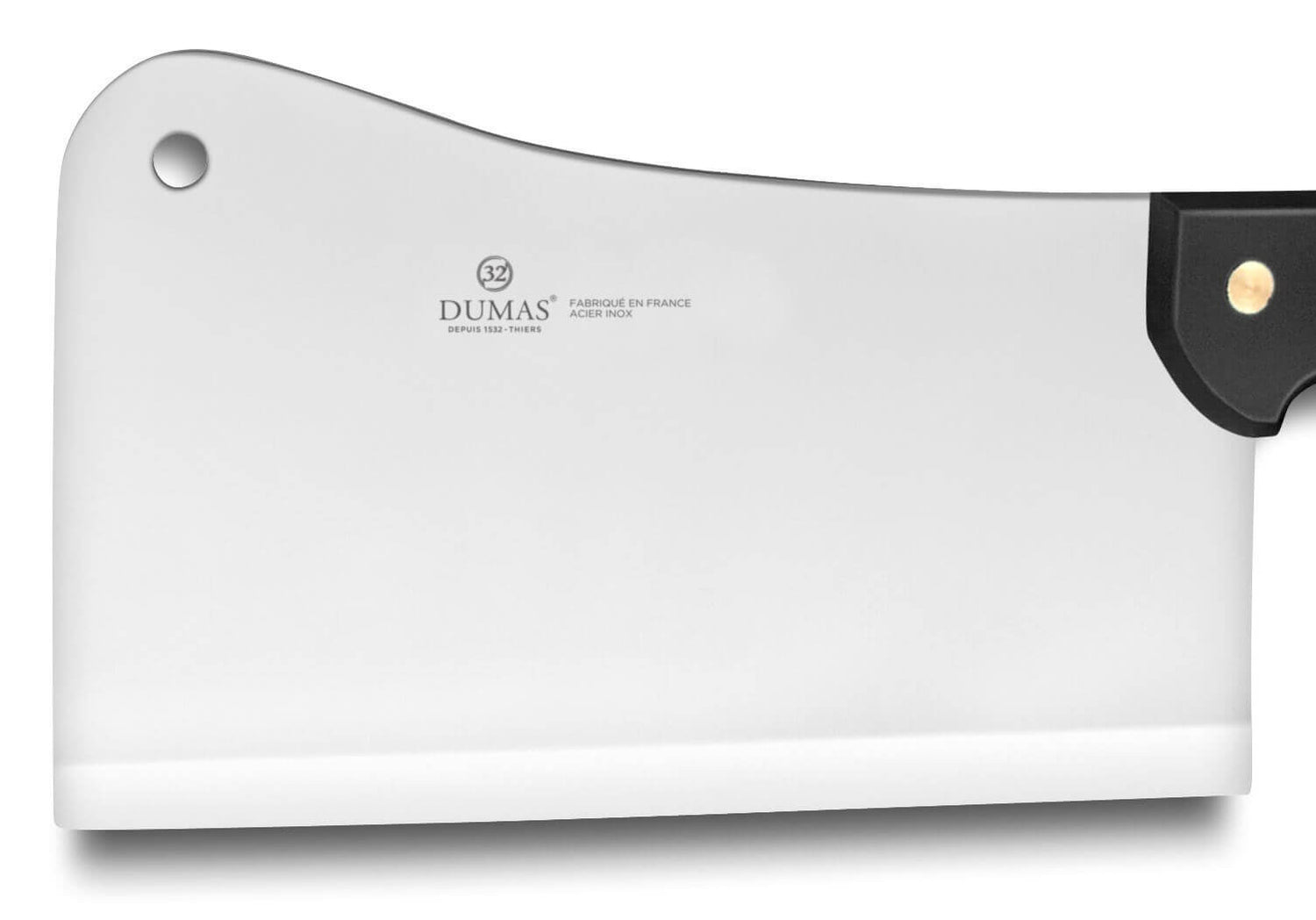 Couperet 32 Dumas 19cm 750g manche 3 rivets