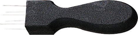 Pique saucisses professionnel 6 pointes en inox