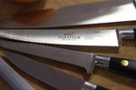 Mallette de 4 couteaux + 1 fusil Sabatier Chef fabrication française