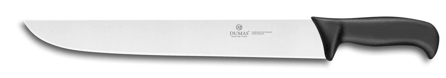 Couteau de boucher 32 Dumas Thermo Black lame 33cm