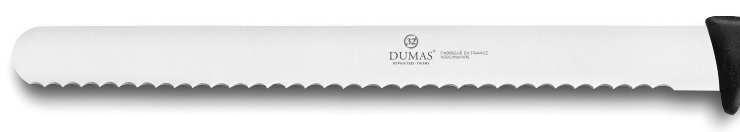 Couteau à pain 32 Dumas Thermo Black lame 30cm