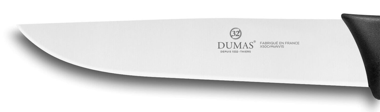 Couteau de boucher 32 Dumas Thermo Black lame 20cm