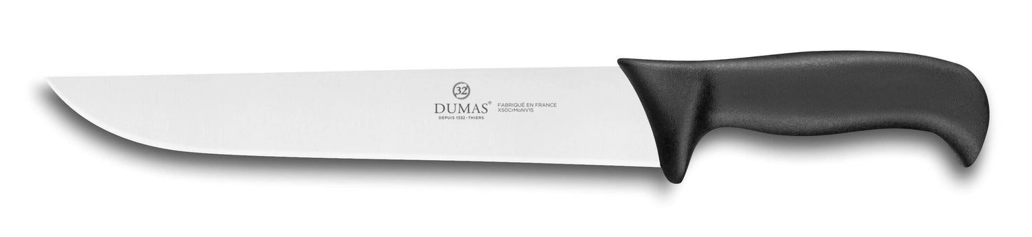 Couteau de boucher 32 Dumas Thermo Black lame 23cm