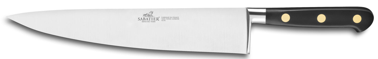 Couteau de chef SABATIER Idéal Carbone 100% forgé lame 25cm