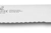 Couteau à pain forgé Sabatier Perigord lame dentelée 20cm manche en noyer