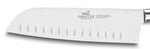 Couteau santoku SABATIER Provençao 100% forgé alvéolé 18cm manche olivier