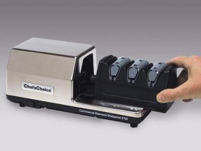 Aiguiseur électrique puissant CHEF'S CHOICE Diamond Sharpener 2100 pour professionnels