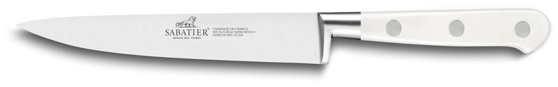 Couteau filet de sole flexible Sabatier Toque blanche 100% forgé 20cm