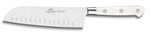 Couteau santoku Sabatier Toque blanche 100% forgé alvéolé 18cm