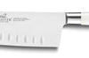 Couteau santoku Sabatier Toque blanche 100% forgé alvéolé 18cm
