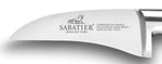 Couteau bec d'oiseau SABATIER Idéal Inox 100% forgé rivets laiton lame 6cm