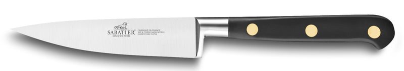 Couteau d'office SABATIER Idéal Inox 100% forgé rivets laiton lame 10cm