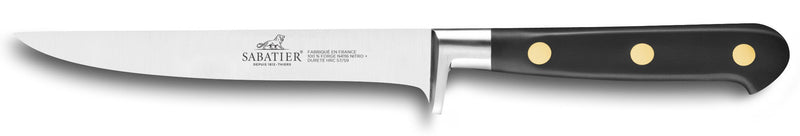 Couteau à désosser SABATIER Idéal Inox 100% forgé rivets laiton lame 13cm
