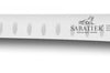 Couteau à saumon SABATIER Idéal Inox 100% forgé rivets laiton alvéolé 30cm