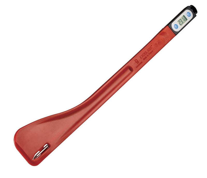 Spatule thermomètre Matfer Exoglass® rouge -20° à +200°C
