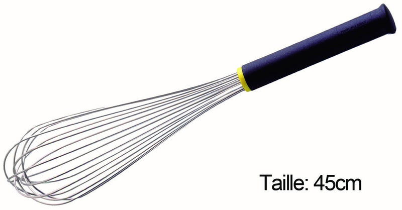 Fouet de cuisine FMC professionnel Matfer 45cm manche Exoglass®