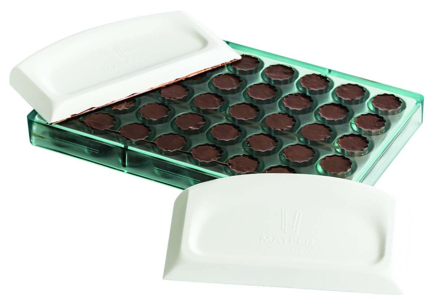 Racloir professionnel Matfer en silicone 18cm - Cuisine et patisserie